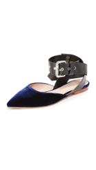 Monse Velvet Flats