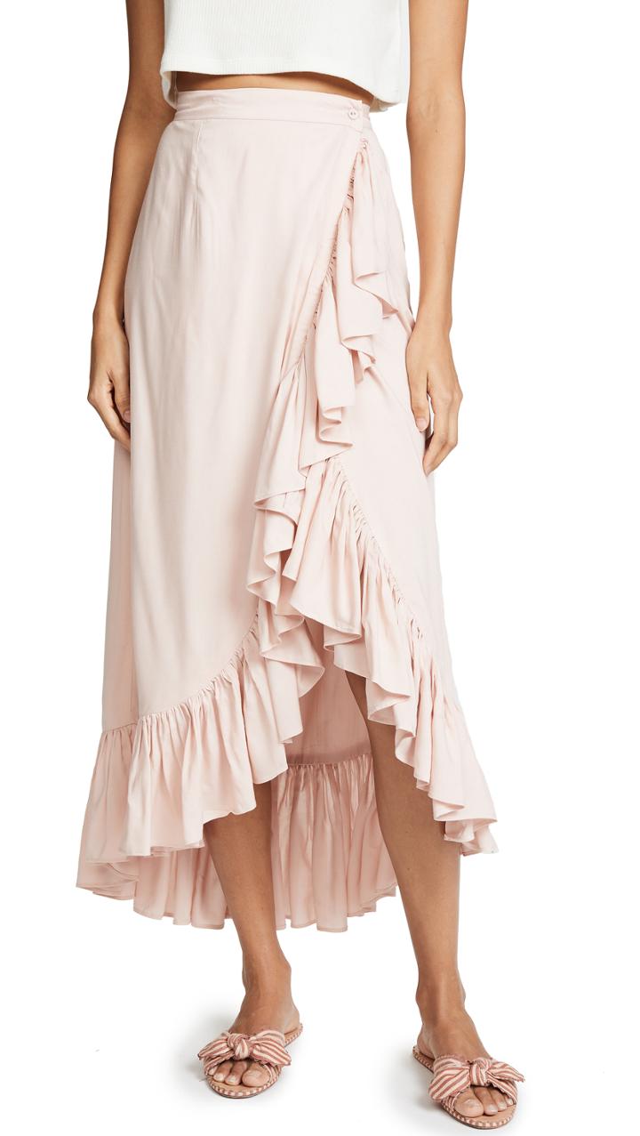 Valencia Vine Jamie Wrap Skirt