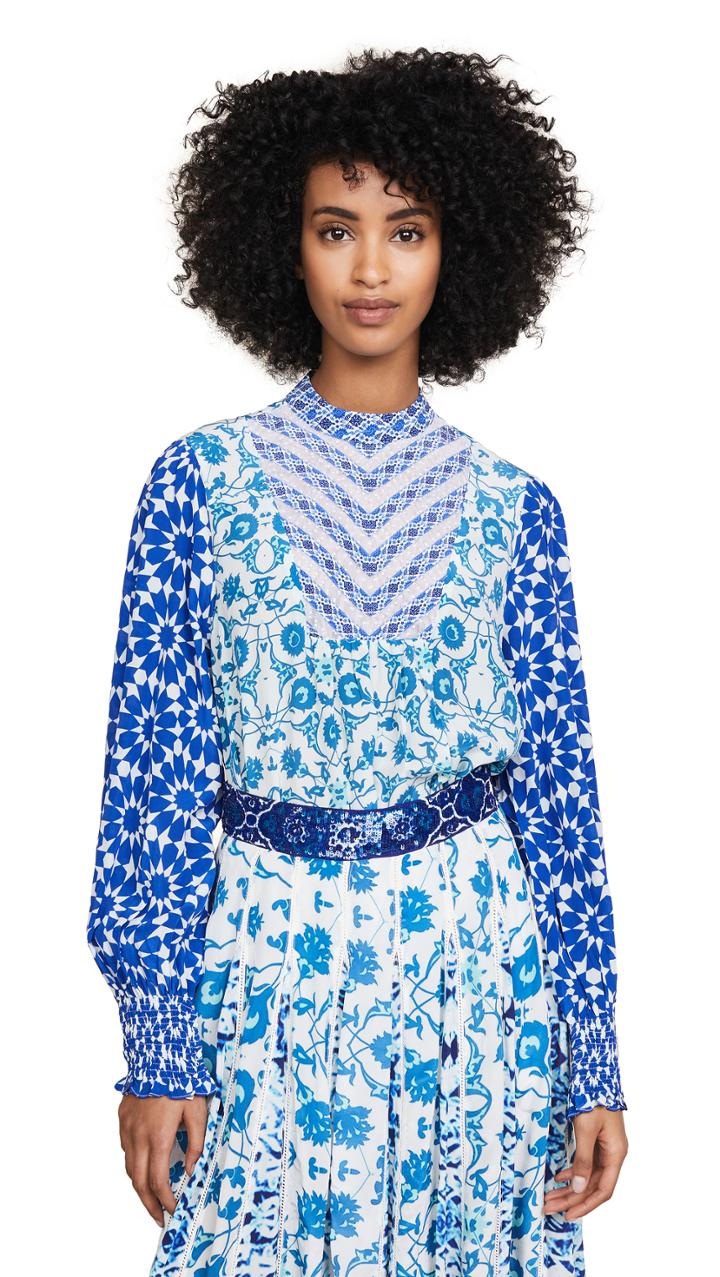 Rococo Sand Labyrinth Cover Up Top