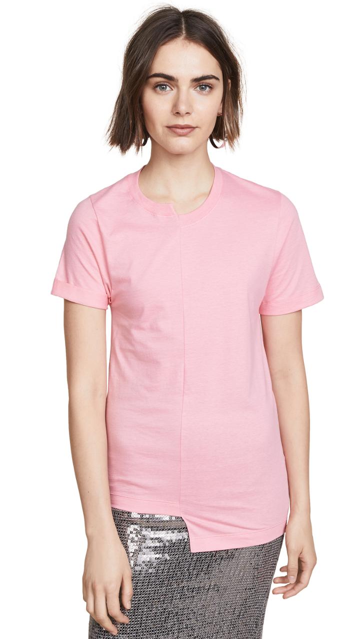 Cedric Charlier X Fruit Of The Loom Asymmetrical Tee