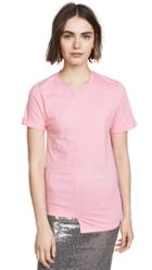 Cedric Charlier X Fruit Of The Loom Asymmetrical Tee