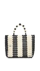 Alice Olivia Zoey Wooden Beaded Bag