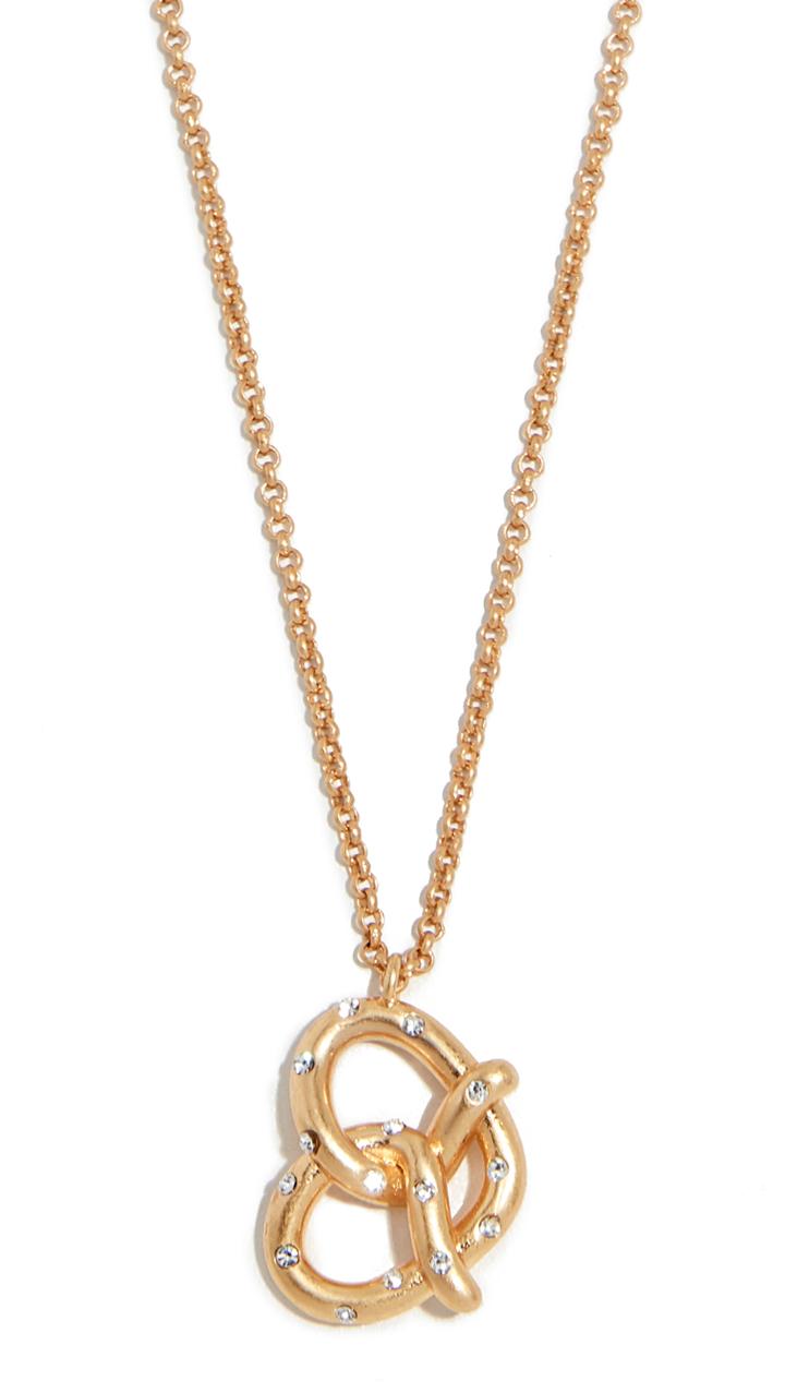 Kate Spade New York Dashing Beauty Pretzel Pendant Necklace