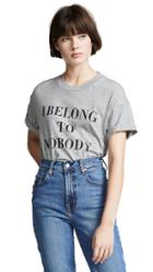 Nobody Denim Belong To Nobody Tee