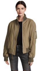 Helmut Lang Re Edition High Collar Bomber Jacket