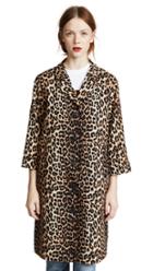 Ganni Leopard Print Jacket