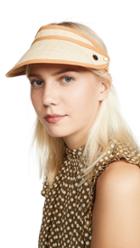 Zimmermann Raffia Stripe Visor