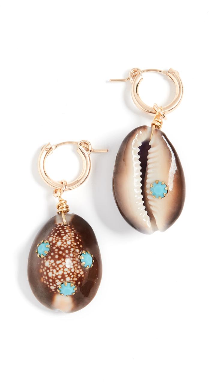 Brinker Eliza Long Weekend Huggie Earrings