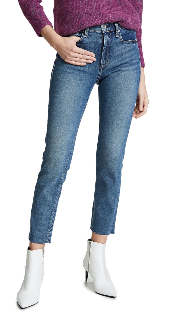 Rag Bone Jean High Rise Ankle Dre Slim Bf Jeans