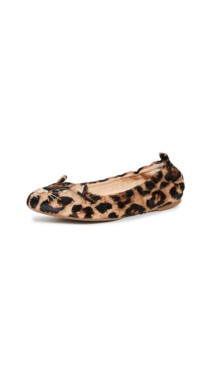 Charlotte Olympia Kitty Soft Ballet Flats