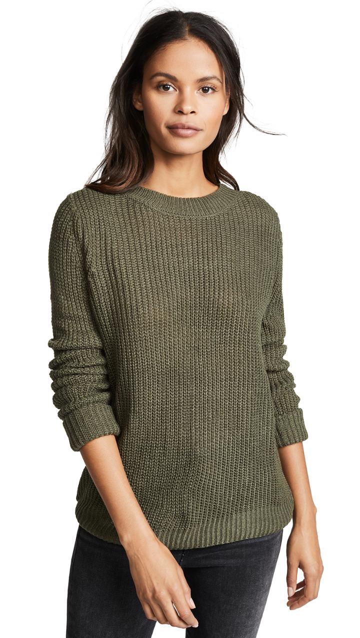 Bb Dakota Jack By Bb Dakota Know Thy Self Back Cutout Sweater
