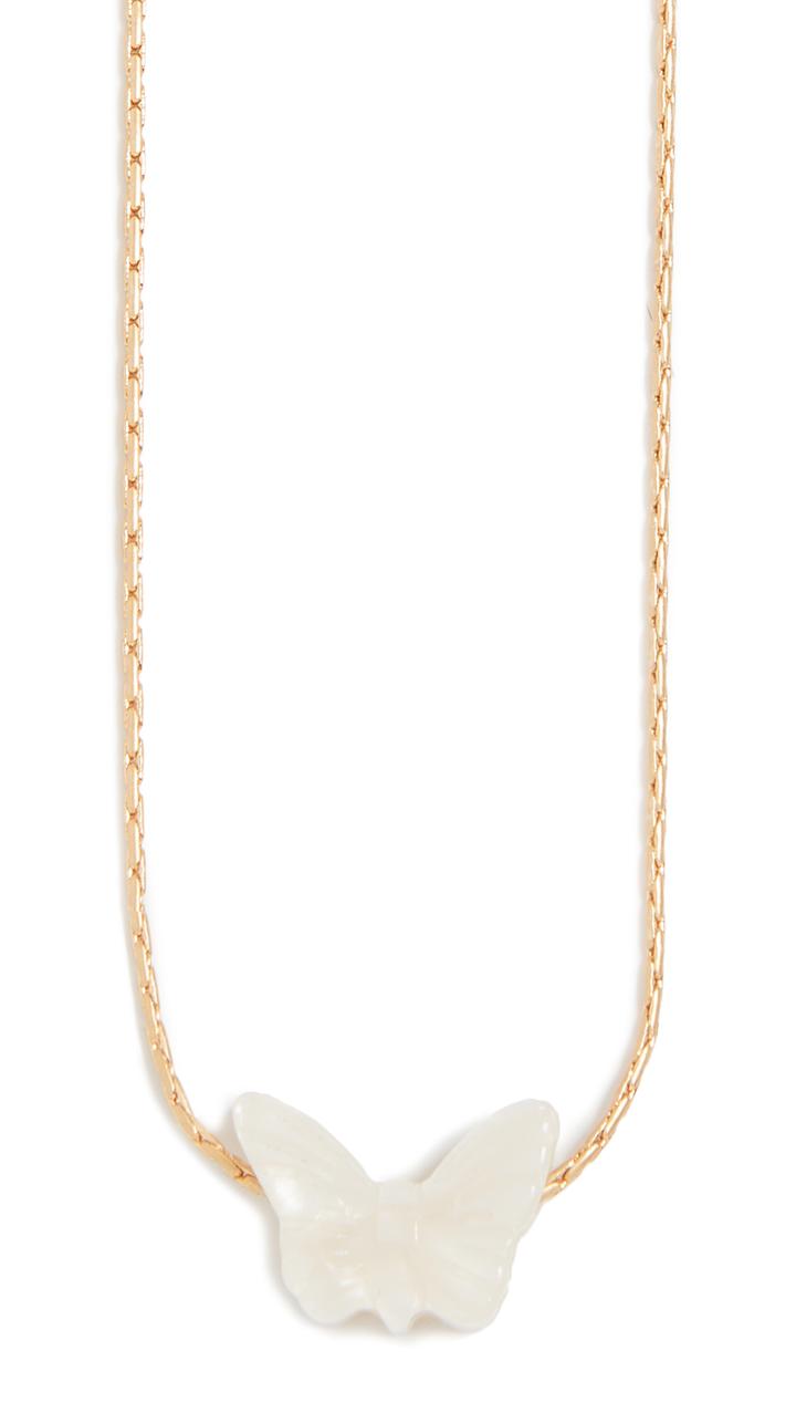 Madewell Butterfly Pendant Necklace