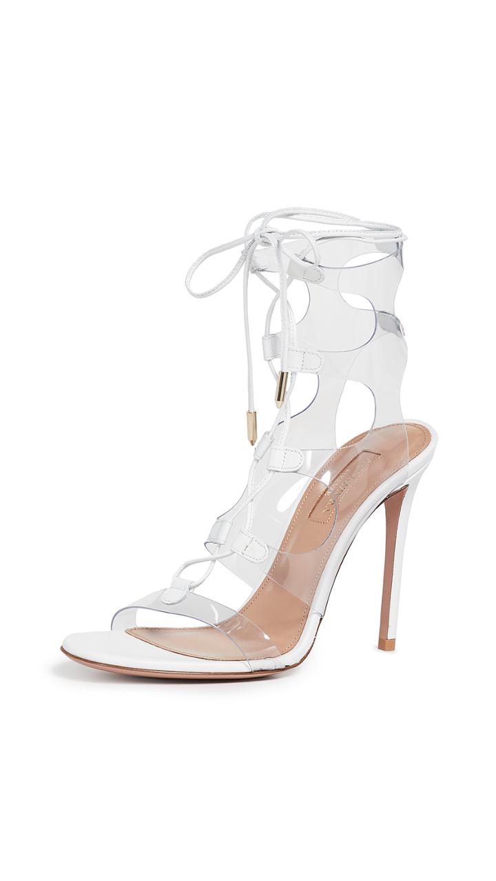 Aquazzura Milos 105mm Sandals