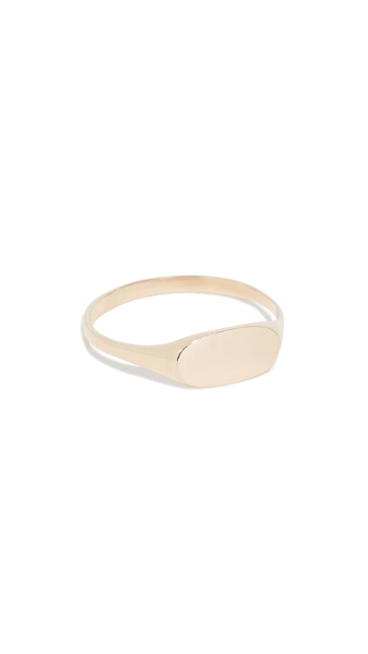 Ariel Gordon Jewelry 14k Petite Signet Ring