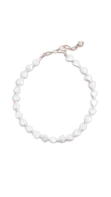 Brinker Eliza Love Struck Pearl Necklace