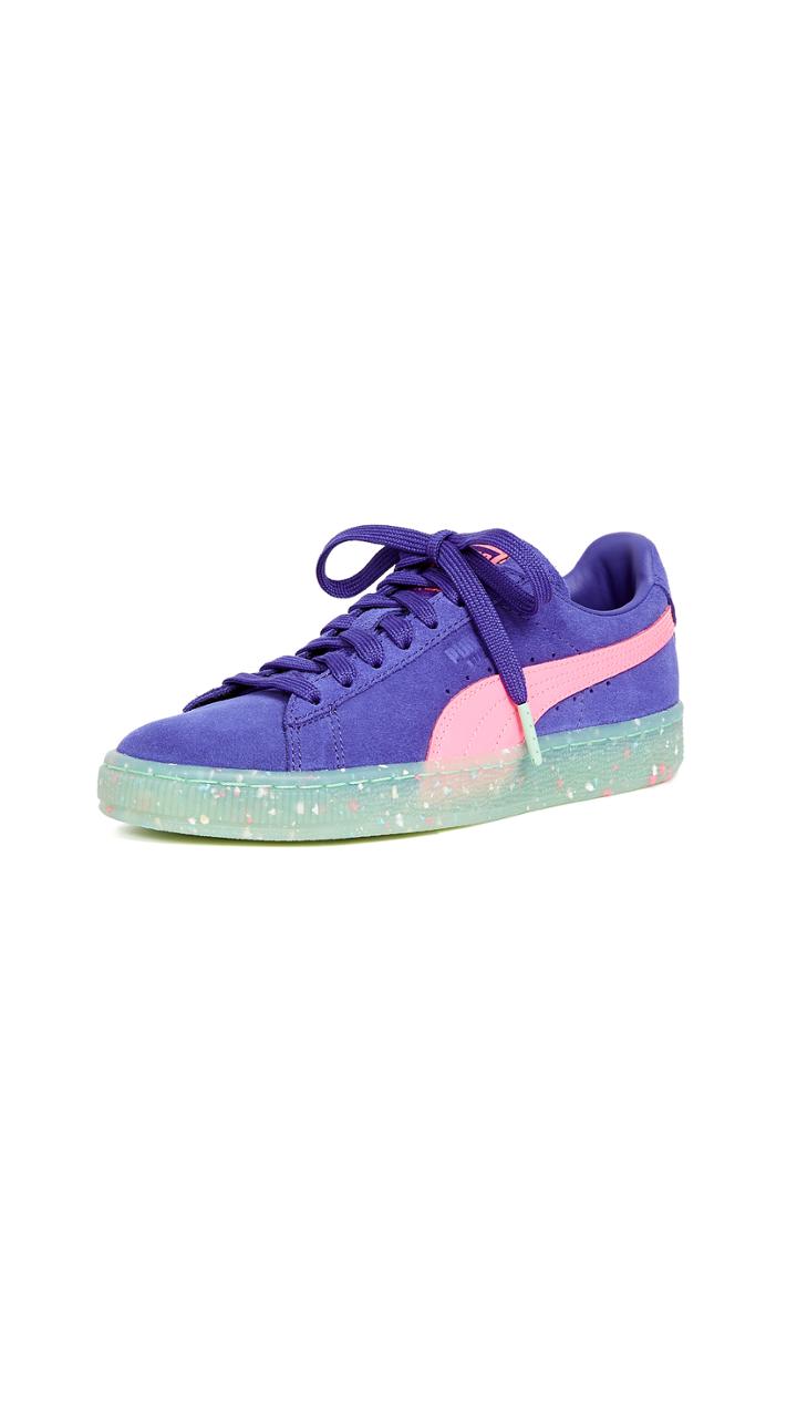 Puma X Sophia Webster Suede Sneakers