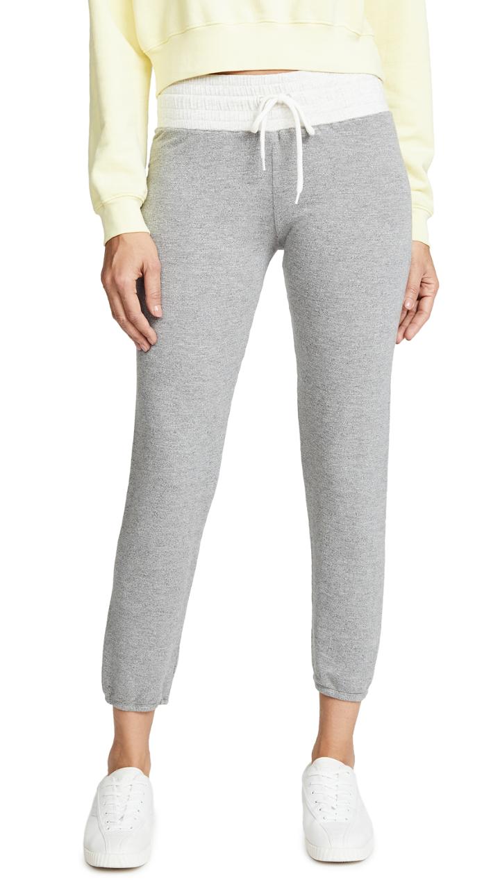 Monrow Two Tone Vintage Sweatpants
