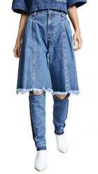 Ksenia Schnaider Jeans With Contrast Sides