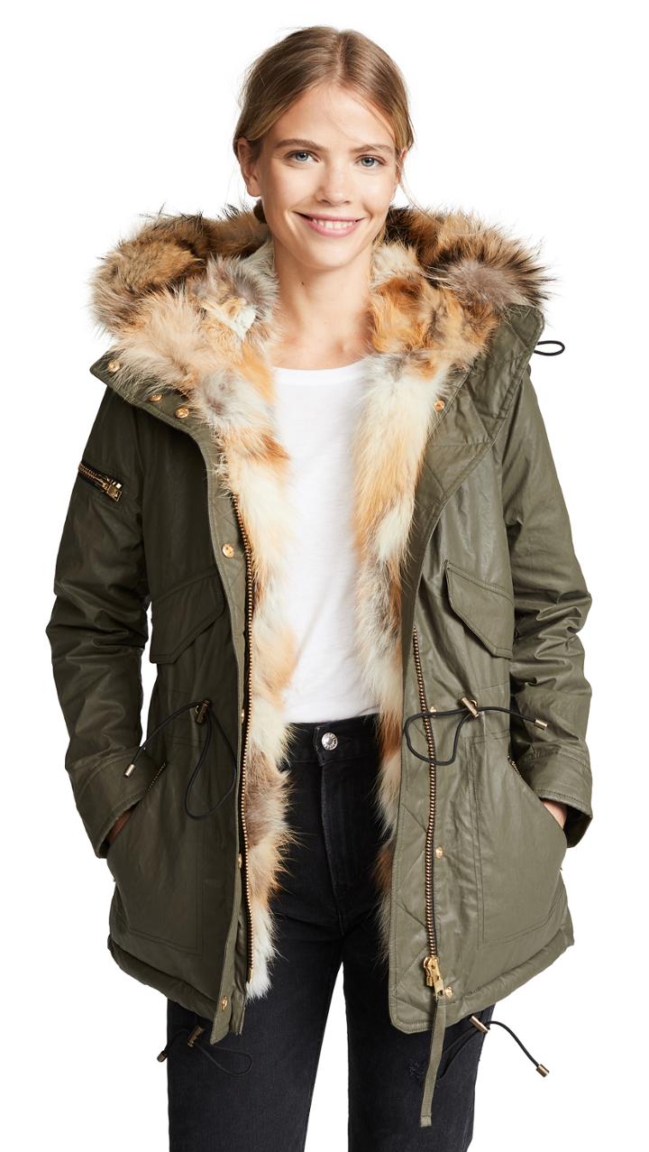 Sam Mini Luxe Limelight Parka