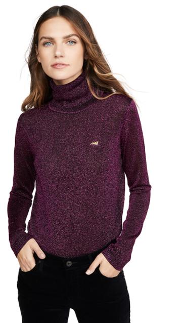 Bella Freud Bootsy Sparkle Turtleneck
