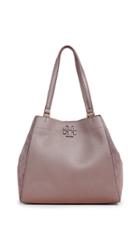 Tory Burch Mcgraw Mixed Media Carryall