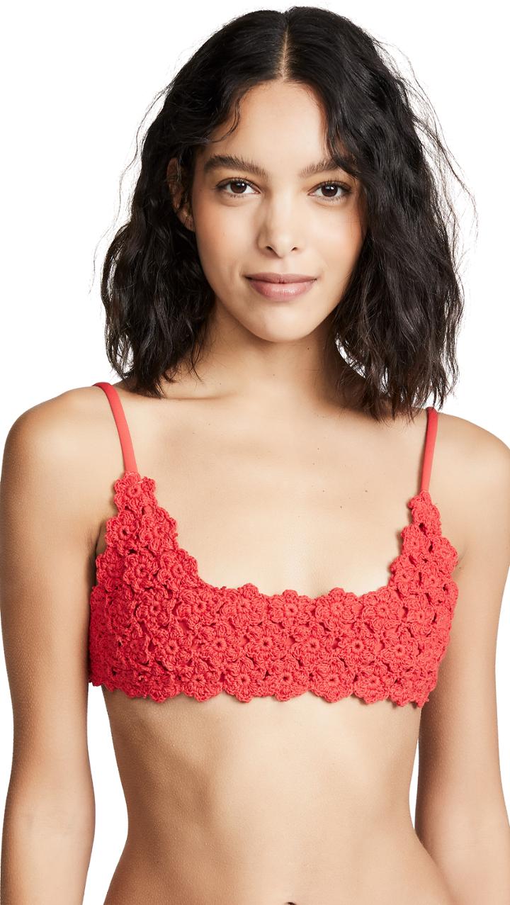 She Made Me Maalai Crop Bikini Top