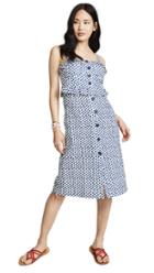 Sea Polka Dot Corset Dress