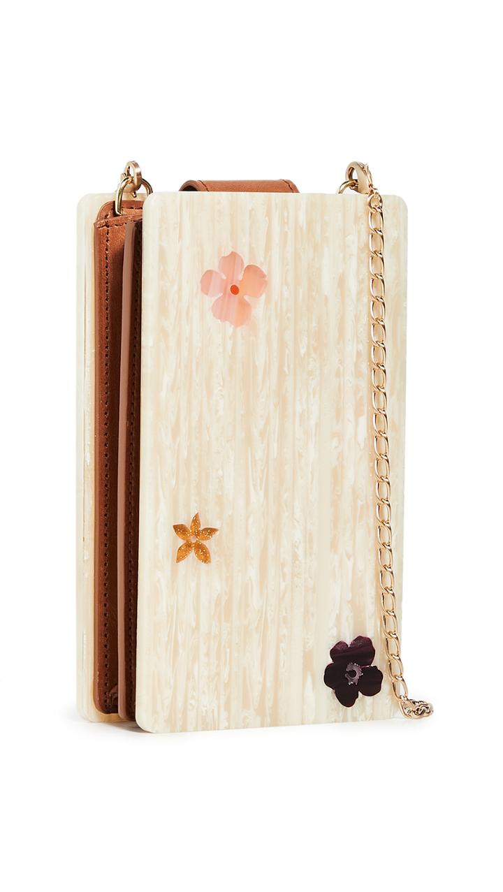 Edie Parker Hardshell Phone Pouch