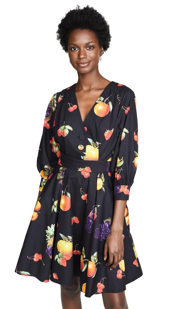 Msgm Mini Fruit Dress