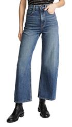 Denim X Alexander Wang Crush Wide Leg Jeans