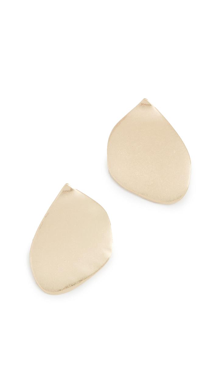 Rebecca Minkoff Sadie Sculptural Disc Earrings