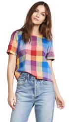Madewell Plaid Tee