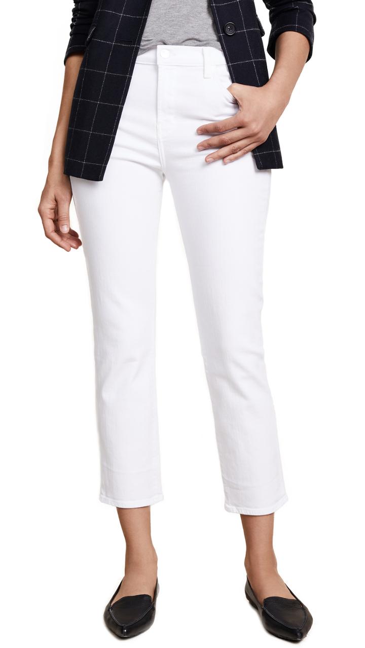 J Brand Ruby High Rise Crop Jeans