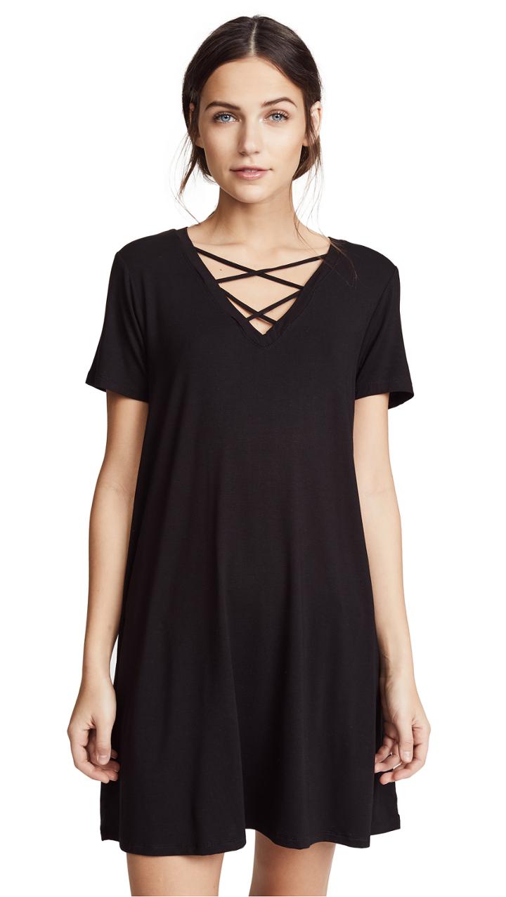 Z Supply The Cross Front Tee Dress