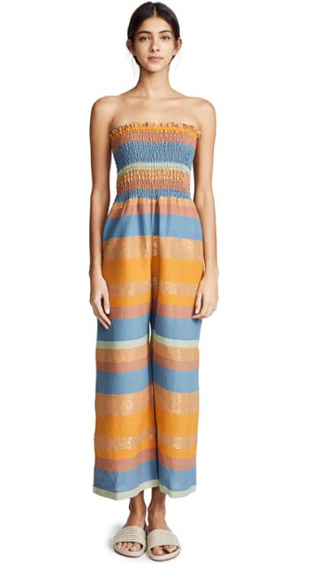 A Peace Treaty Tomar Ruched Jumpsuit