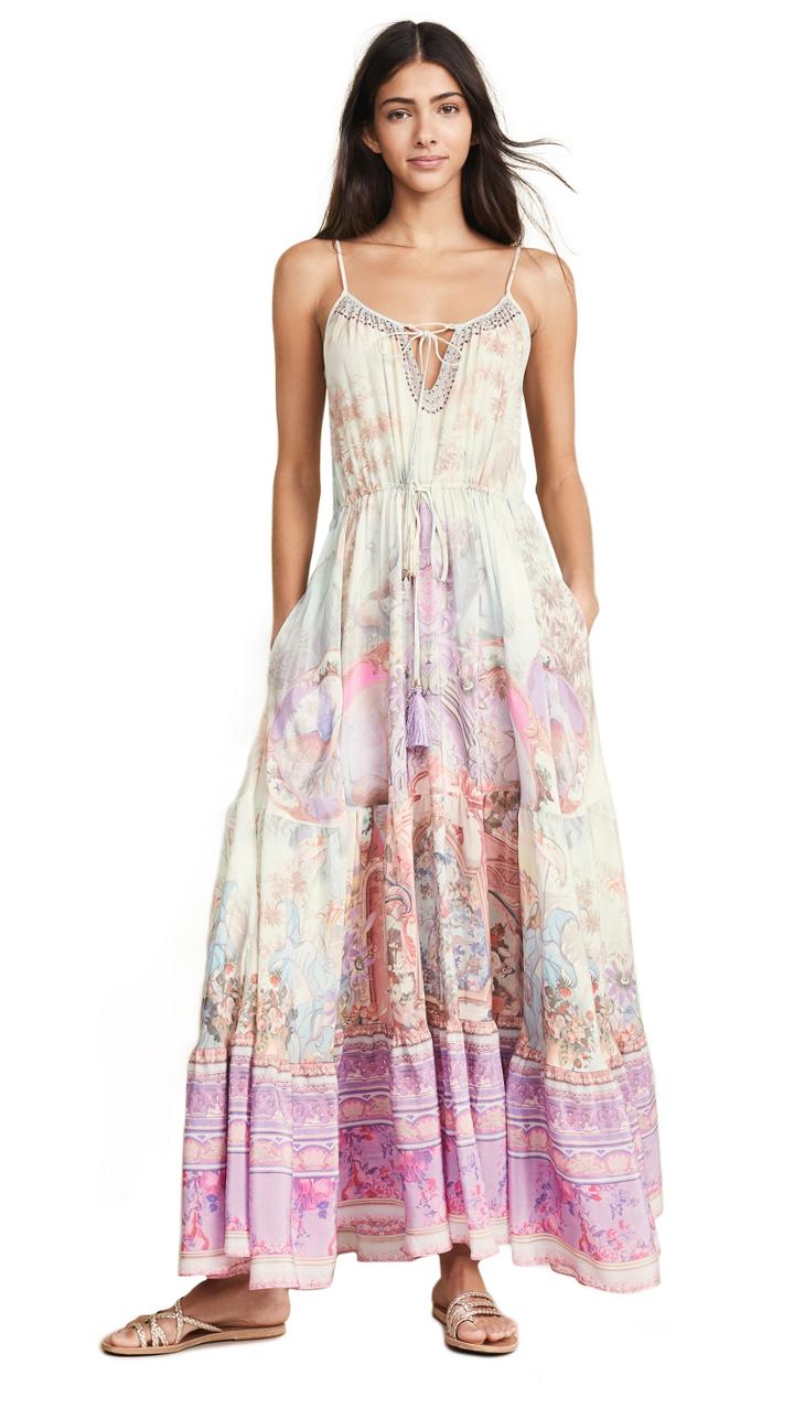 Camilla Dress With Front Tie Detail