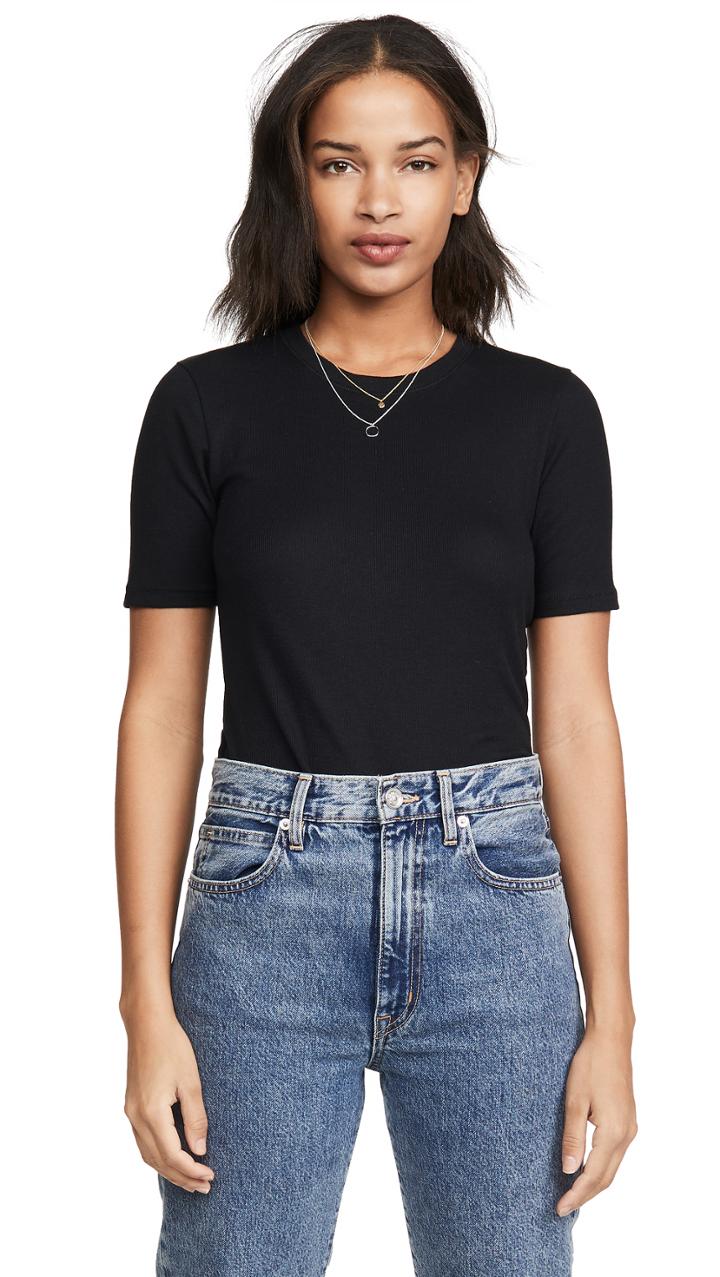 Rag Bone Jean Kari Rib Slim Tee