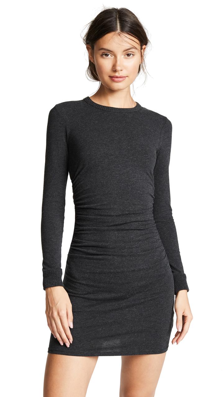 Enza Costa Ruched Mini Dress