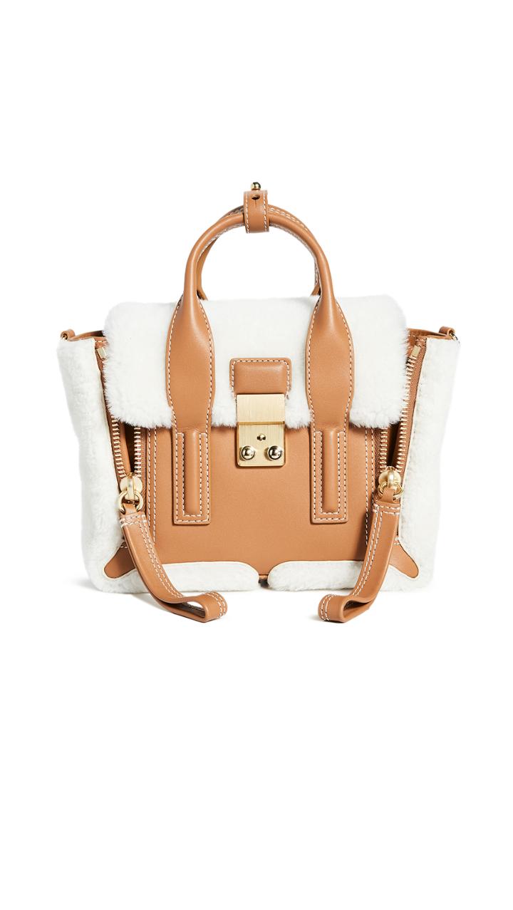 3 1 Phillip Lim Pashli Mini Shearling Satchel