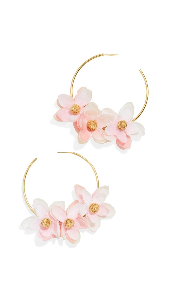 Mallarino Gabby Hoop Earrings