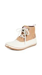 Sperry Schooner 3 Eye Lace Up Canvas Boots