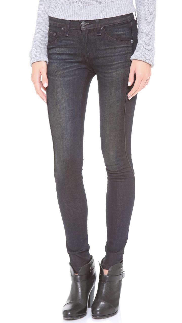 Rag Bone Jean The Bomber Legging Jeans