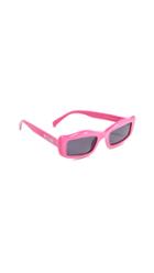 Moschino Narrow Square Sunglasses