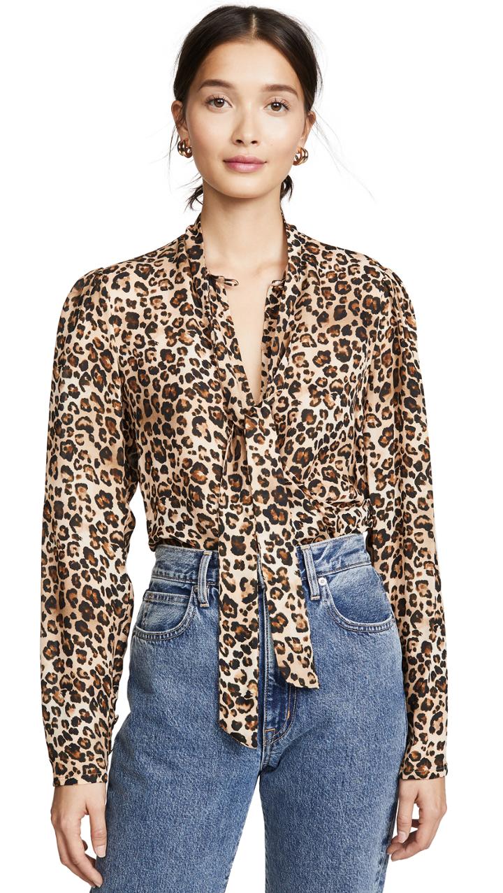 Nicholas Tie Neck Top