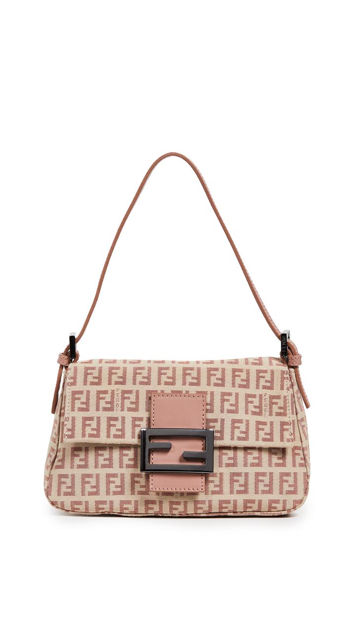 What Goes Around Comes Around Fendi Zucchino Mini Mama Bag