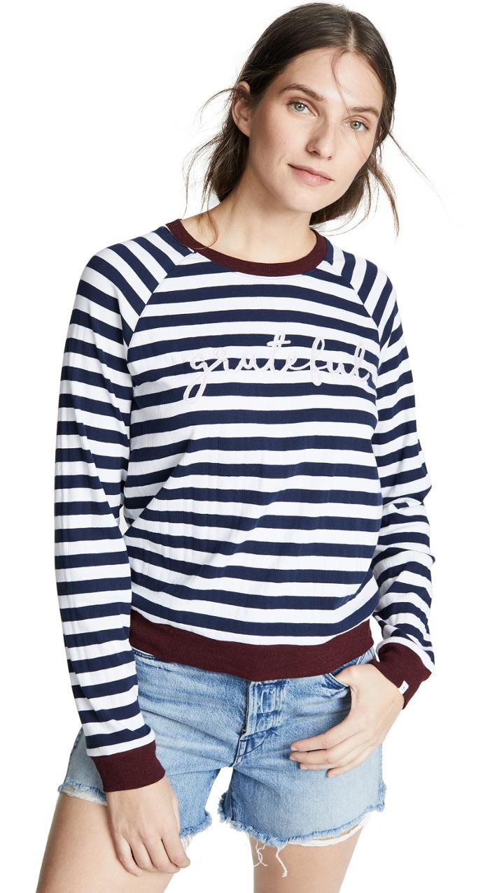 The Upside Goldie Striped Top