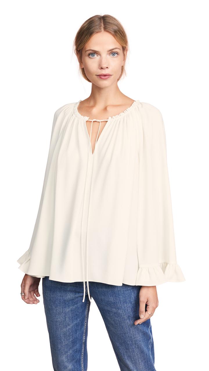 Elizabeth And James Fleur V Neck Top