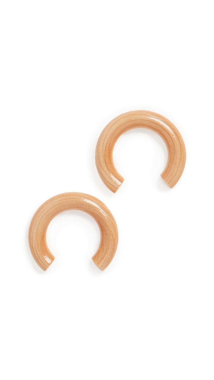 Sophie Monet Nanushka X Sophie Monet Curve Earrings