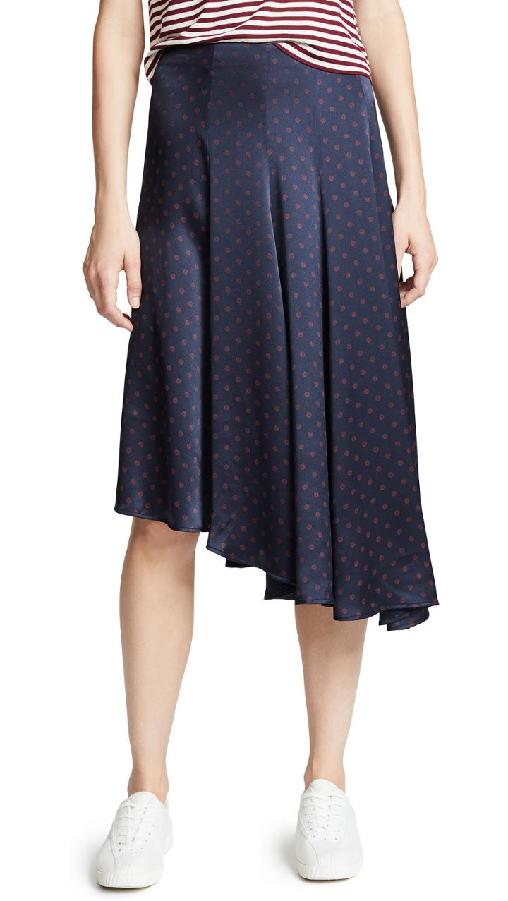 Vince Leaf Skirt