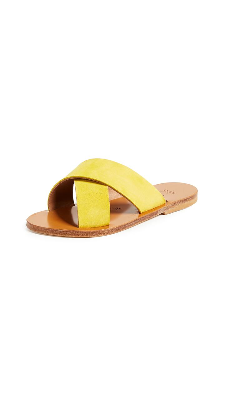 K Jacques Tobago Crisscross Slides